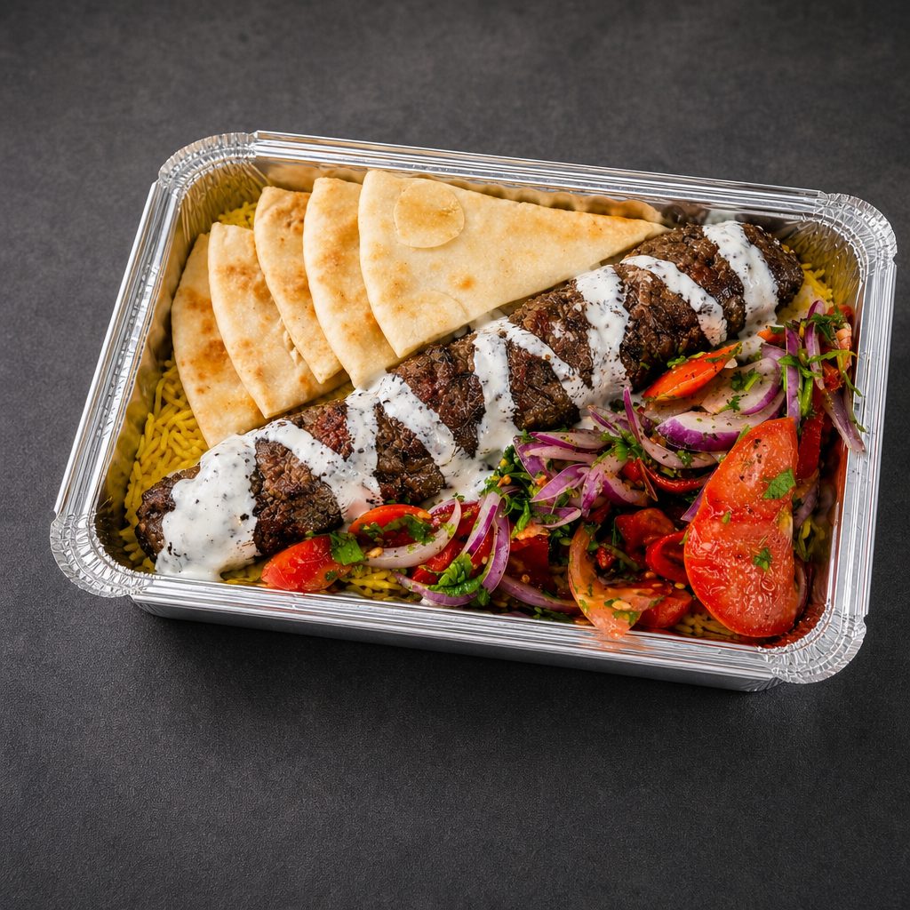 Beef Koobideh Bowl.