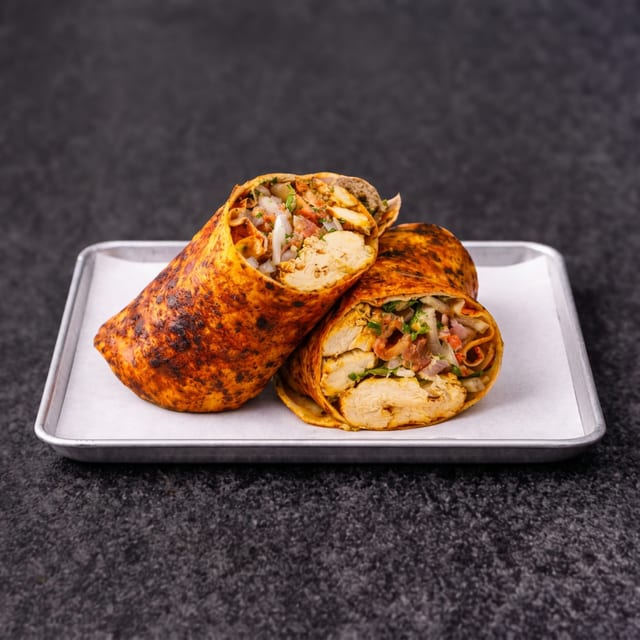 Chicken Kebab Wrap.