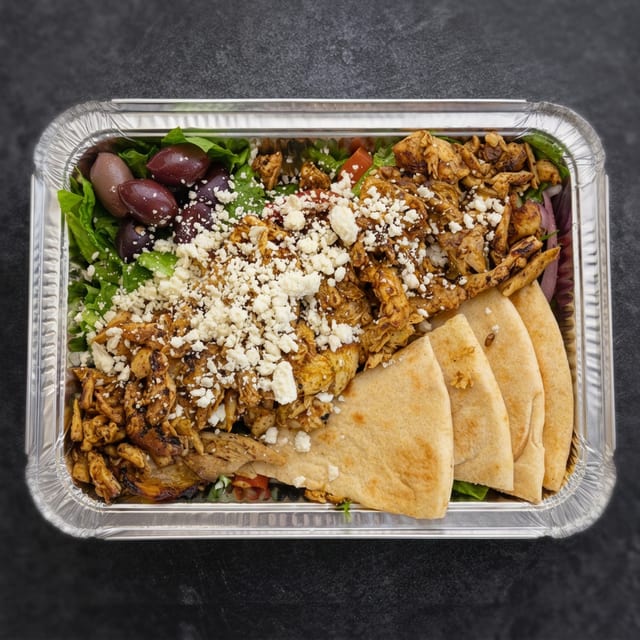 Chicken Shawarma Salad.
