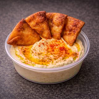 Pita Chips w/Hummus